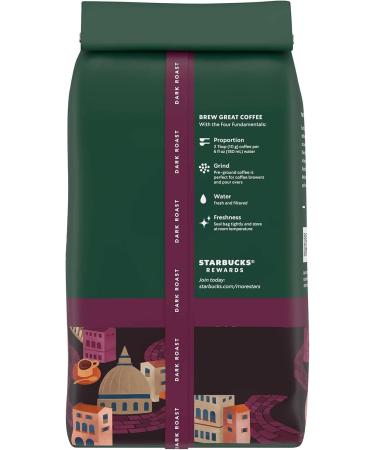 Starbucks Ground Coffee Italian Roast 350ml - Buy Online on GoSupps.com