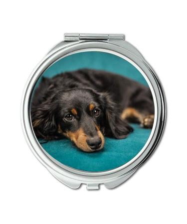 YENDOSTEEN Mirror Compact Mirror Dog Puppy Pet Animal Sofa Pocket Mirror portable mirror