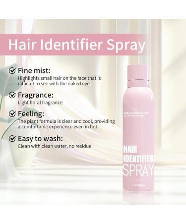 2pcs Hair Identifier Spray for Face Shaving Skin Body Hair Identifying Spray With Razors Hair identifier Spray for Face Dermaplaning Moisturizing and Skin Care Dermaplaner Spray(Spray Plus Razor) 2 pcs - Buy Online on GoSupps.com