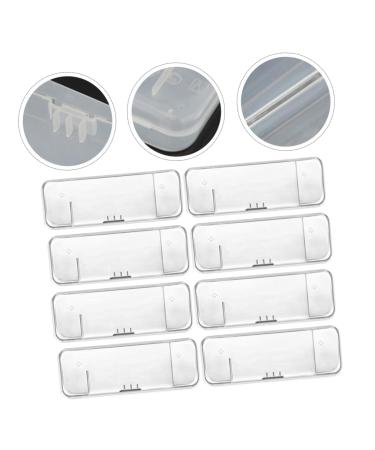 Beatifufu 10-Piece Razor Storage Box Set - Plastic Travel Case & Holder for Shaver Beard Trimmer & Outdoor Use - Buy Online on GoSupps.com