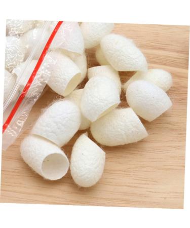 Mipcase Boules Soie Naturelles 20 Pcs Exfoliantes Douces Pour Visage Peaux Sensibles Nettoyage Quotidien Soins Visage Corps - Buy Online on GoSupps.com