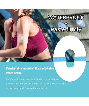 Nudiuhis 50pcs Freestyle Adhesive Patches | Clear Waterproof Sensor Protectors | Transparent Covers for Effective Health Management - Buy Online on GoSupps.com