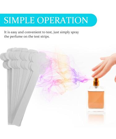 Healifty Flower Shape Perfume Test Strips - 50pcs Blank Fragrance Testers for Essential Oils - White Parfum Tester Strips for Scent Testing - Buy Online on GoSupps.com