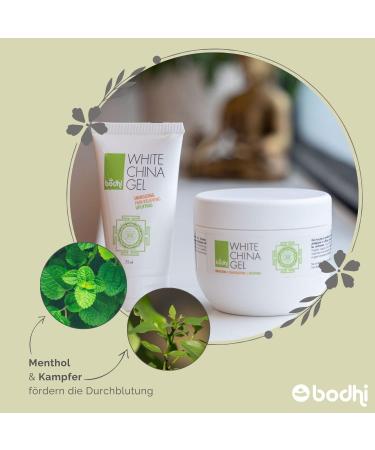 Bodhi White China Gel for Sore Muscles & Tension 75ml | Menthol & Camphor Massage Gel | Invigorating Relief | Easy Application | Relax Muscles & Joints - Buy Online on GoSupps.com