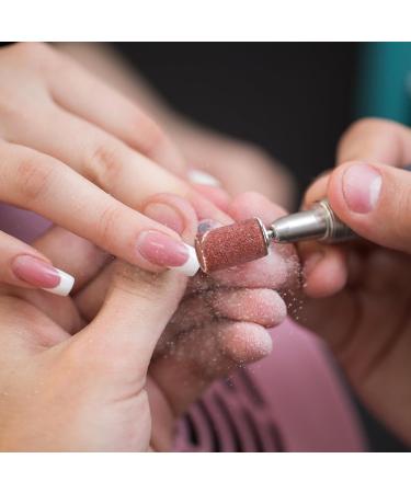 DHWEKU Nail Cutter Accessory Set Professional Manicure Pedicure Cutter Bits & Abrasive Sleeve Set for Nail Art 200 Pieces Sanding Sleeves with Nail Drill 180T/240 Nail Art Sanding - Buy Online on GoSupps.com