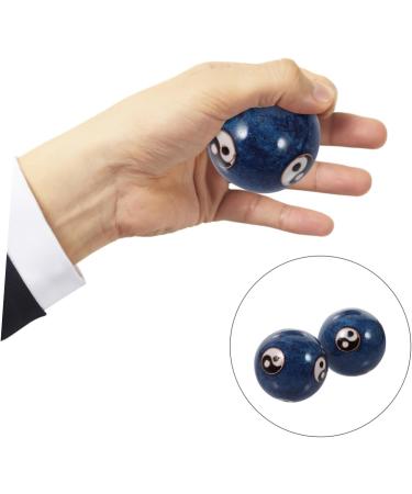 Fomiyes Baoding Balls Set - Red Chinese Massage Balls for Stress Relief & Exercise | Hand Massage & Health Balls - Buy Online on GoSupps.com
