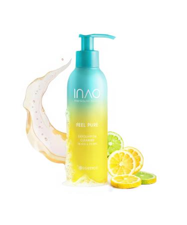 cosnova INAO Skincare Feel Population Cleaner gelfaced cleaner with AHA BHA and naiacinamid mild facial cleaning for tight skin exfoliating smoothing 17500 ml 1r Pack