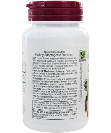 Nature's Plus Korean Ginseng 1000 mg - Extended Release, 30 Vegetarian Tablets - Buy Online on GoSupps.com