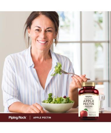 Piping Rock Apple Pectin Capsules 1950 mg | 150 Count | Dietary Supplement | Non-GMO Gluten Free - Buy Online on GoSupps.com