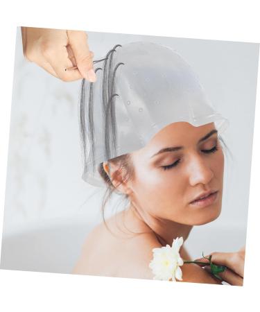 Beaupretty Salon Hair Dye Cap Silicone Highlight Hat Highlight Cap Silicone Hair Dyeing Caps Frosting Coloring Hat Has Hats Silicone Hair Coloring Hat Hair Cap Silica Gel Brighten - Buy Online on GoSupps.com