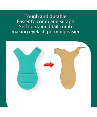 Eyeline Comb Eyelash Lifting Brush - Reusable Tool for Curling Tinting & Extensions | Perfect Eyelash Makeup Accessory - Buy Online on GoSupps.com