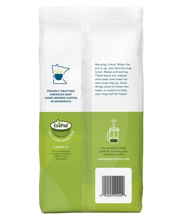Cameron's Coffee Organic Espresso Whole Bean Dark Roast 28oz Bag - 100% Arabica - 1.75lb (Pack of 1) - Buy Online on GoSupps.com