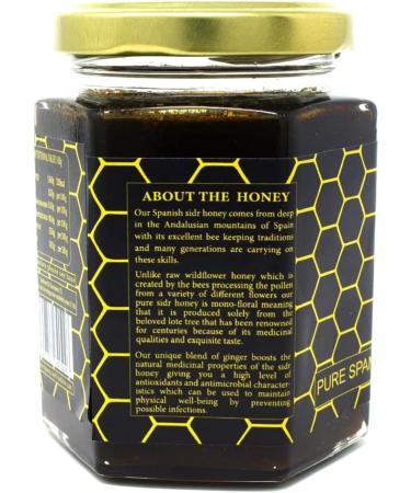 Spanish sidr honey with saffron 250g - Buy Online on GoSupps.com