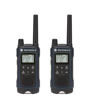 MOTOROLA SOLUTIONS Talkabout T460 Rechargeable Two-Way Radio Pair (Dark Blue) T460 Radio
