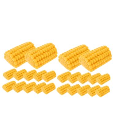 Milisten 60 Pcs Simulation Corn Mini Resin Child Model