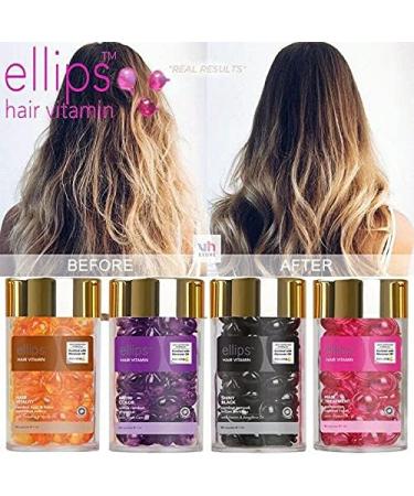 Ellips Hair Vitamin 1 Jar (50 Capsule) (Moroccan Oil Hair Vitality) - Buy Online on GoSupps.com