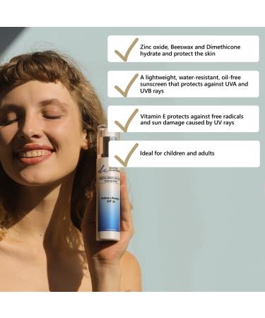 Water-Resistant Active Lifestyle Sunscreen SPF 50 | Oil-Free Zinc Oxide & Vitamin E Formula for Kids & Adults | 4.6 Oz - Best Daily Sunscreen for Outdoor Protection - Buy Online on GoSupps.com