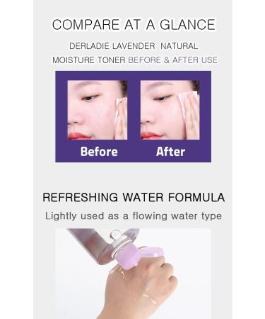 Buy Lavender Natural Moisture Toner - Moisturizing & Sebum Control for Sensitive Skin | 500ml/16.9 fl. oz - International Shipping Available - Buy Online on GoSupps.com