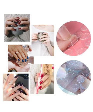 ZEAYBEBR 10 Sheets Waterproof Double-Sided Nail Adhesive Stickers - 240 Pieces for Perfect Nail Application - Buy Online on GoSupps.com