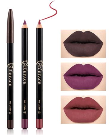 KTouler 12 Pcs Matte Lip Liner Pencil Set Smooth Waterproof Long-Lasting Fade Resistant Lip Pencil Makeup Gift Set for Women and Girls - Buy Online on GoSupps.com