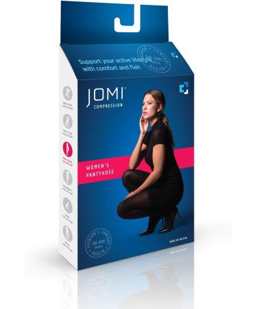 Jomi Compression Pantyhose Women Collection 15-20mmHg Opaque Closed Toe 174 S Grey - Buy Online on GoSupps.com