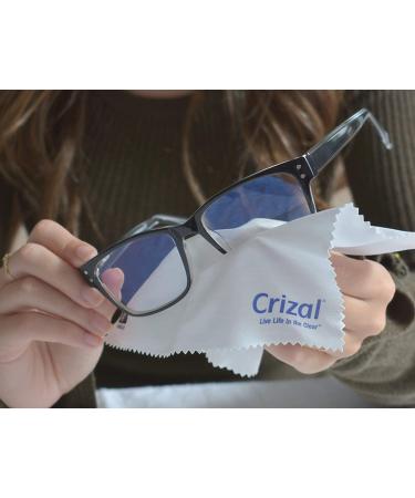 Crizal Lens Cleaning Cloth 4 Pack Wipes Micro Fiber Cleaning Cloth in Own Carry Case. for Crizal Anti Reflective Lenses|#1 Best Microfiber Cloth for Cleaning Crizal and All Anti Reflective Lenses| Cloth  4 Pack - Buy Online on GoSupps.com