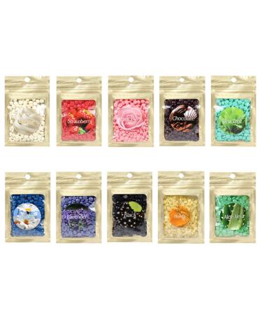 Natural Hair Removal Wax Beads - Soft Hot Hard Bean for Facial & Body | Tea Tree Depilatory Wax for Smooth Skin - Buy Online on GoSupps.com