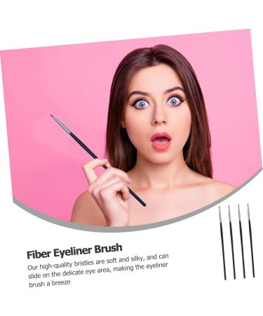 NOLITOY 4pcs Fine Eyeliner Brush Eyeshadow Applicators Lip Liner Makeup Eyeliner Wand Make up Travel Set - Buy Online on GoSupps.com