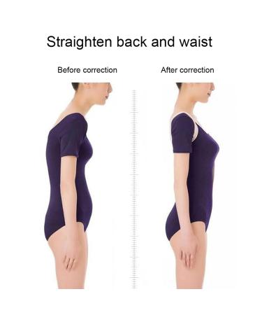 Hunchback Correction Belt & Shoulder Brace - Beige Lumbar Support Posture Corrector for Men & Women | Breathable Back Support - Buy Online on GoSupps.com
