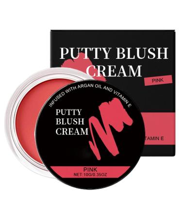 WJnflQN Creamy Blush | Long-Lasting Natural Matte Finish for Lips | Matte Blush Cream for Mature Skin for Women and Girls Mature and Oily Skin Ideal for Dates