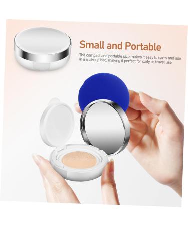 Beavorty Cushion Foundation Case 2pcs Boxes Cosmetic Foundation Empty Powder Women Containers Body for Refillable Compact Makeup - Buy Online on GoSupps.com