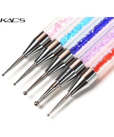 KADS 5 pc 2 Way Dotting Pen Tool Nail Art Tip Dot Paint Manicure kit - Buy Online on GoSupps.com