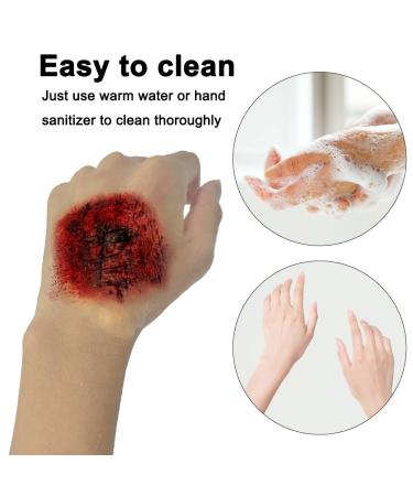 Professional Halloween SFX Makeup Kit - Special Effects Fake Blood Teeth & Brushes for Vampire Cosplay | International Shipping - Buy Online on GoSupps.com