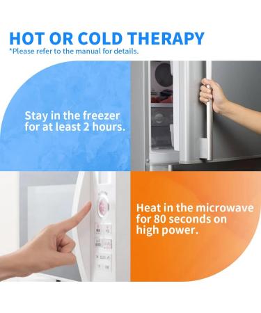 Extra Large Reusable Gel Ice Pack for Injuries - Hot & Cold Compress for Shoulder, Knee, Back, and Neck - Flexible Ice Pack for Pain Relief - 1 Pack, 8.3 x 12.4 - Buy Online on GoSupps.com