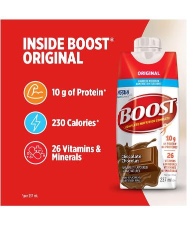 Boost Fruit Flavoured Drink Peach 237ml 24 count & Original Meal Replacement Drink Strawberry 6x237ml Case Pack of 4 Packaging May Vary Peach Boost Fruit Flavoured Drink + MEAL_BEVERAGE DMS-107 - Buy Online on GoSupps.com