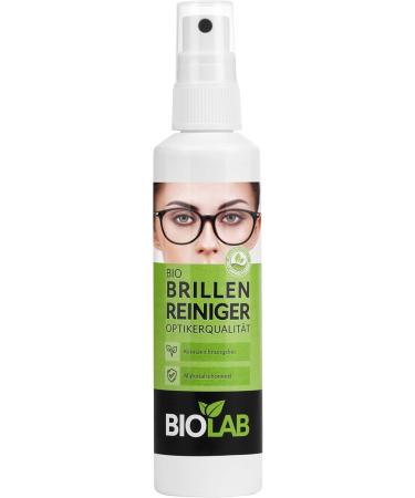 Biolab Organic Glasses Cleaner Spray 100ml | Alcohol-Free & Silicone-Free | Perfect for Glasses & Display Cleaning - Buy Online on GoSupps.com