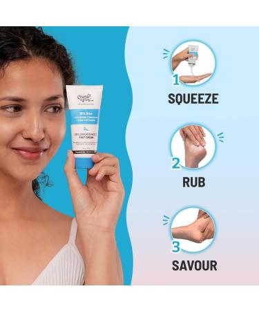 Chemist at Play Foot Cream for Cracked Heels & Diabetic Foot | Up to 24 hours of Moisturization | 10% Urea & Natural AHAs | Nourishment & Hydration | For Dry & Cracked Feet | Lightweight | 50g - Buy Online on GoSupps.com