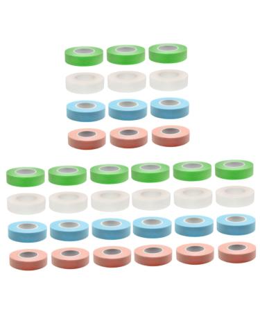 FOMIYES 36 Rolls Lash Tape Eyelash Adhesive Tapes Adhesive Tape Medical Nonwovens Eyelash Tape Lash Extensions Supplies Makeup Stuff Breathable Eyelash Curler Non-woven Fabric