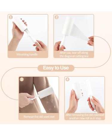 Extra Sticky Lint Rollers - 10 Rollers (60 Sheets Each) for Pet Hair Removal on Clothing Sofa Bed & Carpet | Lint Roller for Cat & Dog Hair - Buy Online on GoSupps.com