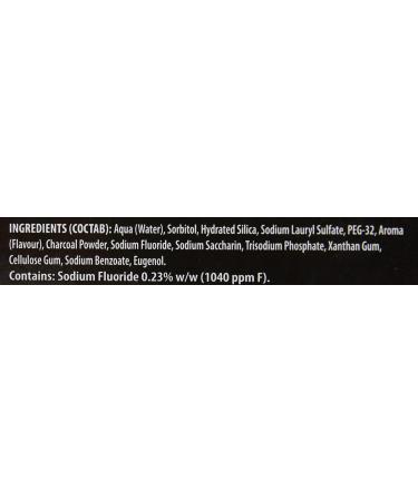 Beauty Formulas Activated Charcoal Fluoride Toothpaste 125ml - Buy Online on GoSupps.com