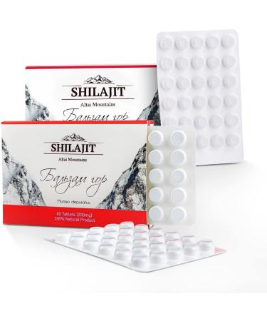 Shilajit Mumiyo Altai Mountain Balm 60 tablets of 0.2 g 100% NATURAL Product - Buy Online on GoSupps.com