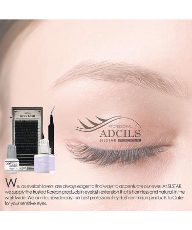 ADCILS Eyelash Extension Glue 5g - Quick Drying Black Adhesive 7 Weeks Retention Made in Korea - Ideal for Professional Technicians - Buy Online on GoSupps.com