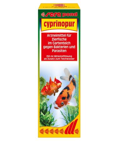 sera pond cyprinopur 250 ml - Medicine against common pond diseases 250ml