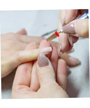 HAPINARY Pedicure Kit Tips Cuticle Bit for Grinder Bit Cuticle Remover Polishing Tungsten Steel Set Gel Pedicure Kit - Buy Online on GoSupps.com