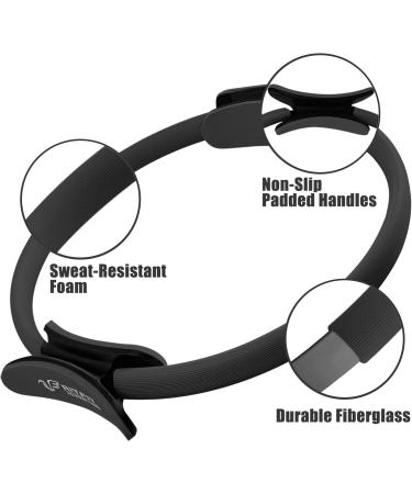 RitFit Pilates Ring - 14 Inch Magic Fitness Circle for Toning Inner & Outer Thighs  Bonus Workout Guide Included BlackN - Buy Online on GoSupps.com