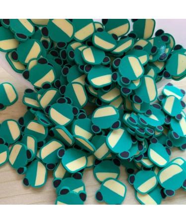 RT 100g Frog Slices Polymer Hot Clay Sprinkles for Crafts Making DIY Nail Art Decoration Slime Filling Accessories Y425 (Color : 10mm) - Buy Online on GoSupps.com
