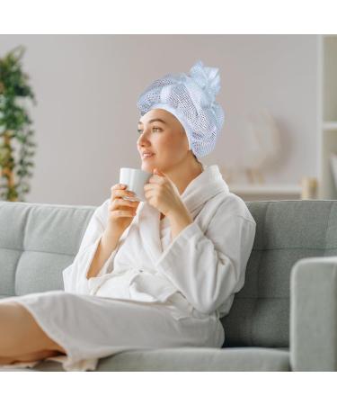 Ykhsuaou Mesh Plop Cap for Drying Curly Hair - Adjustable Cord Strain - Perfect for Frizz-Free Results - Buy Online on GoSupps.com