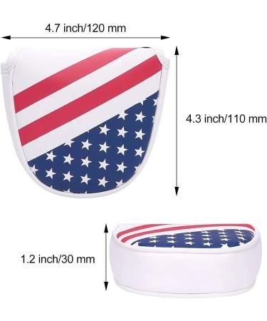 USA Magnetic Mallet Putter Headcover for Scotty Cameron & Taylormade | Golf Club Protective Equipment - Buy Online on GoSupps.com