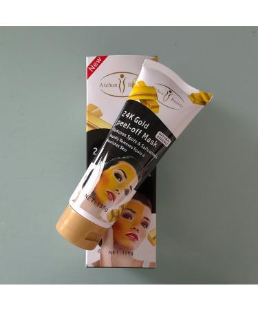 MK Aichun 24K Gold Peel-Off Mask | Collagen Facial Care | Crystal Face Mask for Radiant Skin - Buy Online on GoSupps.com