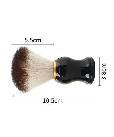 Fenteer Shaving Brush - Soft Bristles Gold Edge | Perfect Father's Day Gift for Smooth Shaving | Small & Ideal for Hairdressing Salons - Buy Online on GoSupps.com